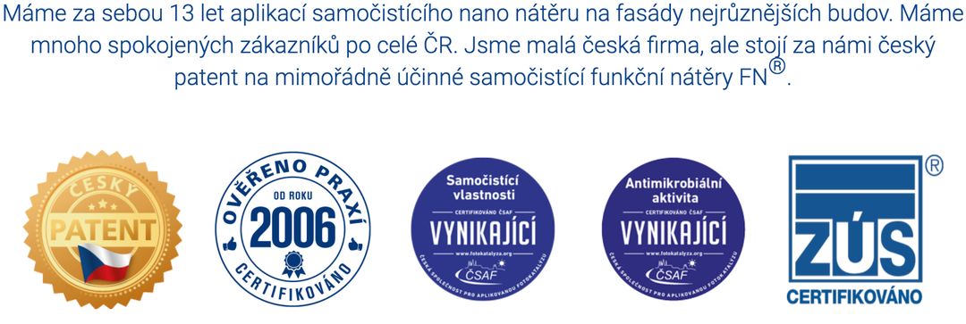 Fotokatalytické barvy