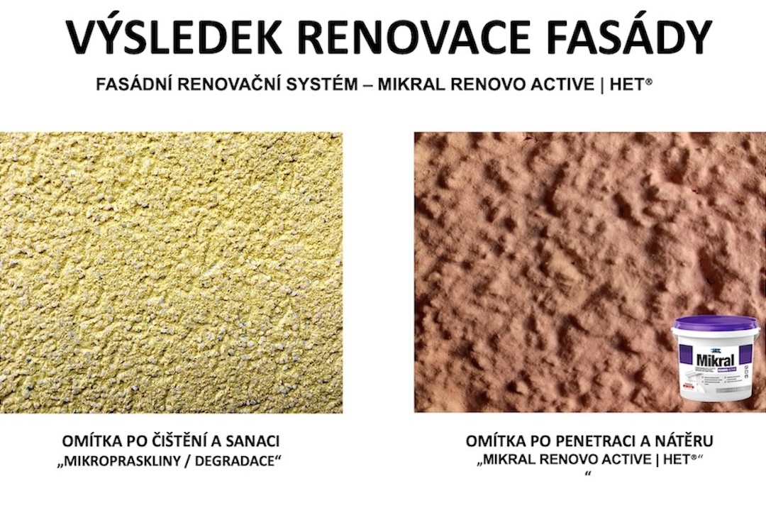 Degradace fasád